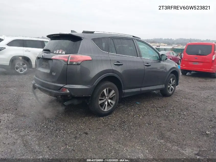 2T3RFREV6GW523821 2016 Toyota Rav4 Xle