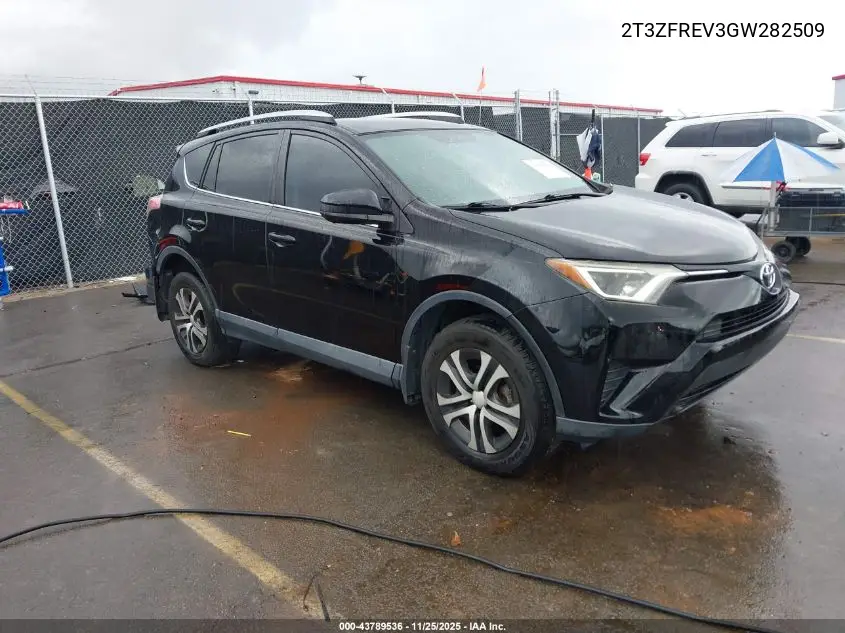 2T3ZFREV3GW282509 2016 Toyota Rav4 Le