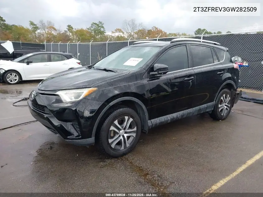 2T3ZFREV3GW282509 2016 Toyota Rav4 Le
