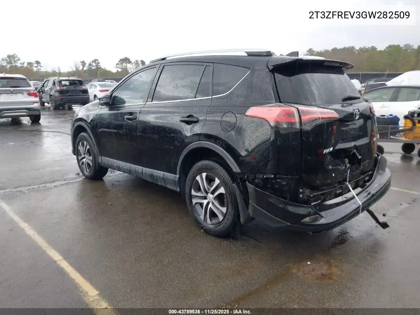 2T3ZFREV3GW282509 2016 Toyota Rav4 Le