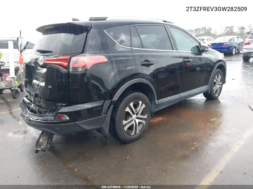 2T3ZFREV3GW282509 2016 Toyota Rav4 Le