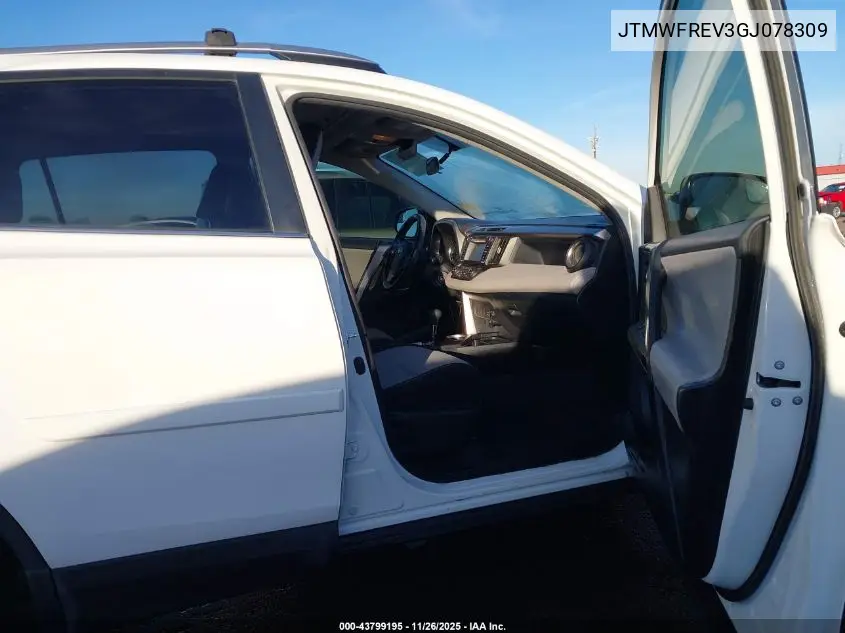 JTMWFREV3GJ078309 2016 Toyota Rav4 Xle