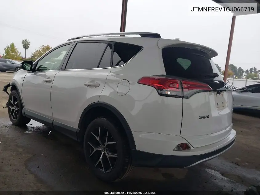 JTMNFREV1GJ066719 2016 Toyota Rav4 Se