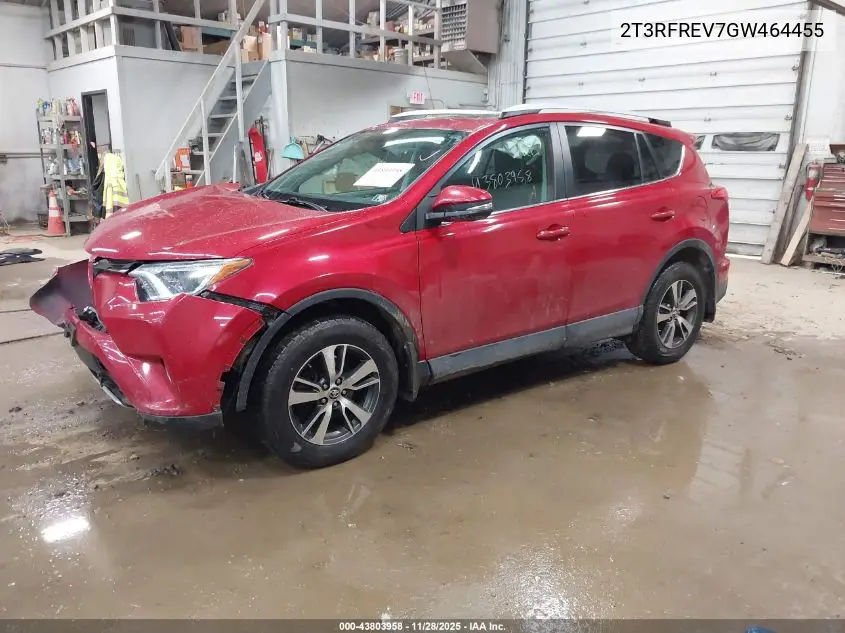2T3RFREV7GW464455 2016 Toyota Rav4 Xle