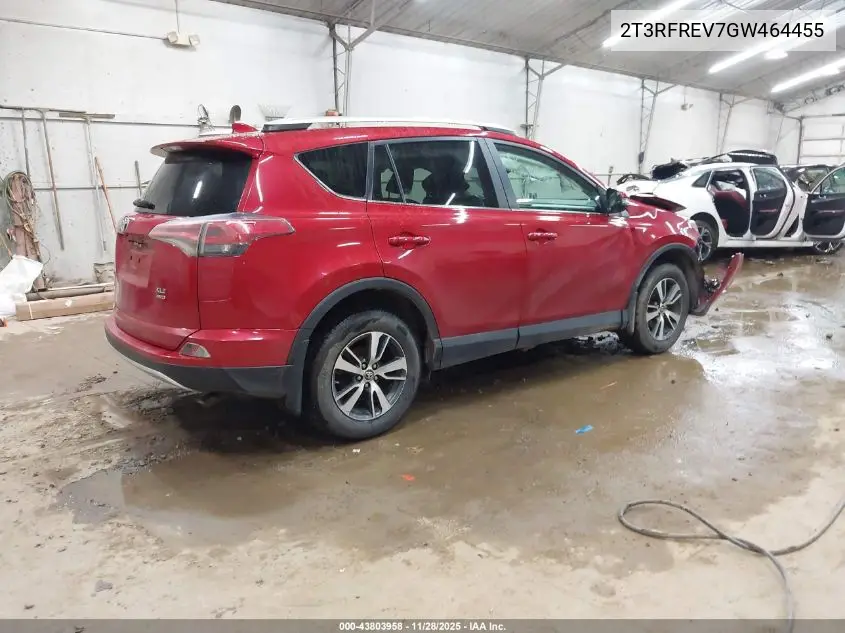 2T3RFREV7GW464455 2016 Toyota Rav4 Xle