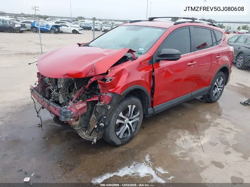 JTMZFREV5GJ080608 2016 Toyota Rav4 Le