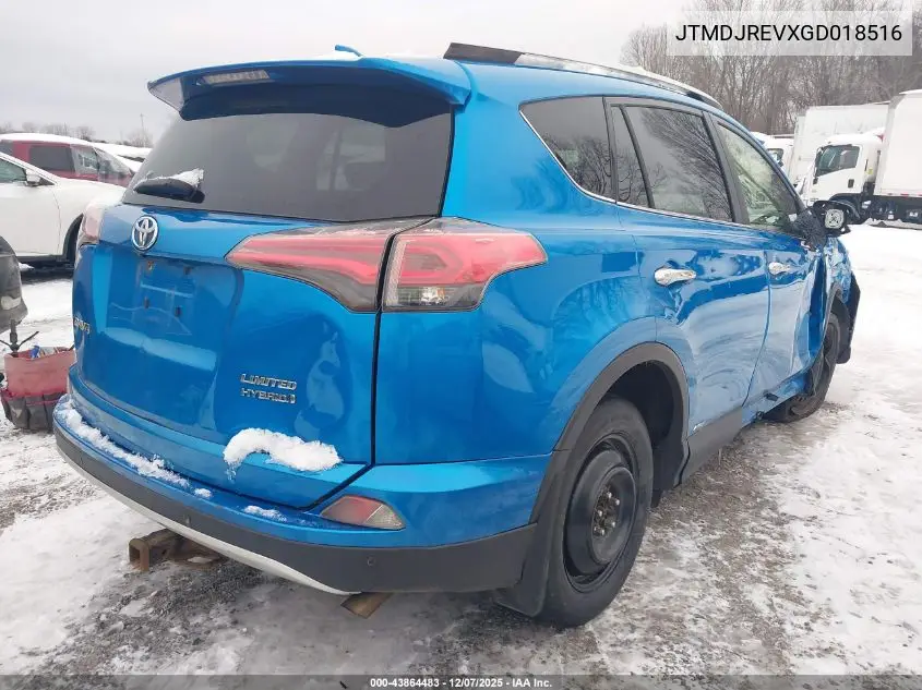 JTMDJREVXGD018516 2016 Toyota Rav4 Hybrid Limited