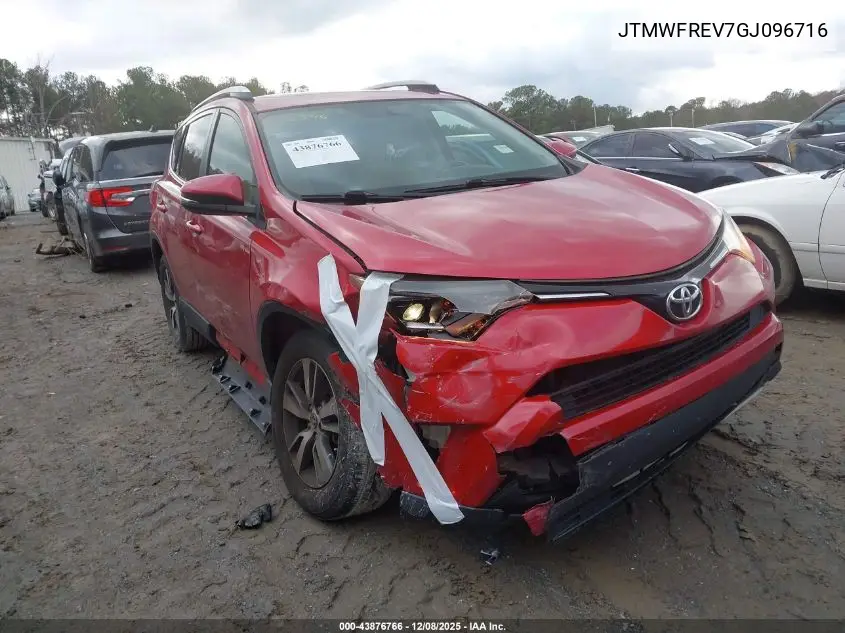 JTMWFREV7GJ096716 2016 Toyota Rav4 Xle