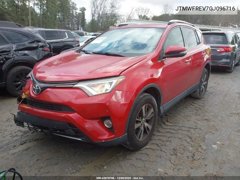 JTMWFREV7GJ096716 2016 Toyota Rav4 Xle