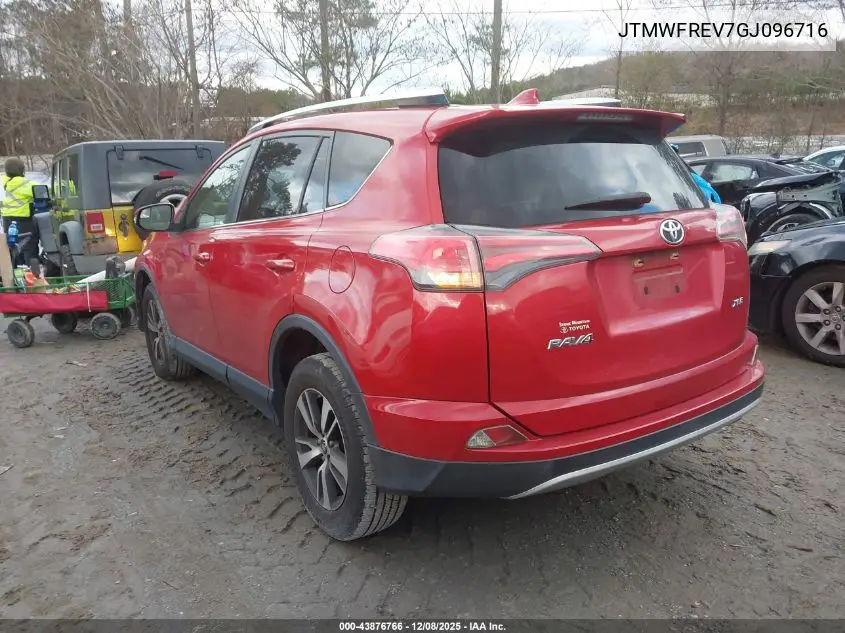JTMWFREV7GJ096716 2016 Toyota Rav4 Xle