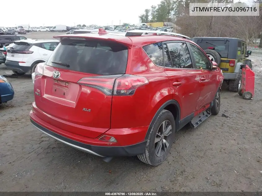 JTMWFREV7GJ096716 2016 Toyota Rav4 Xle