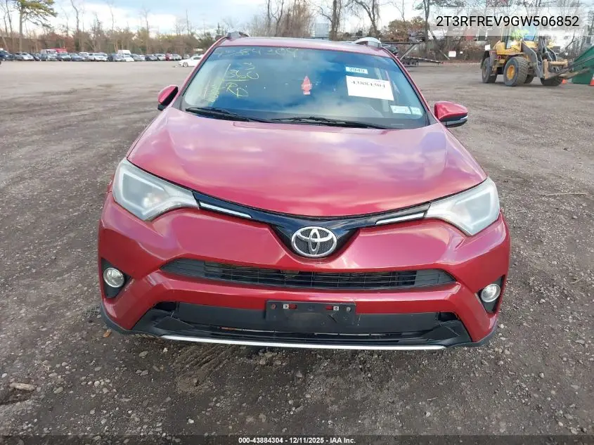 2T3RFREV9GW506852 2016 Toyota Rav4 Xle