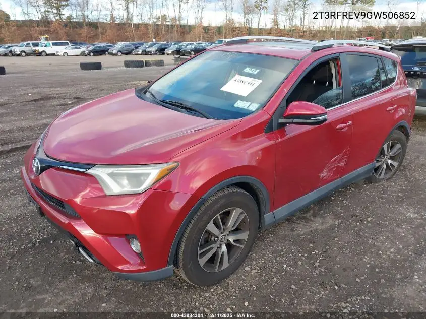 2T3RFREV9GW506852 2016 Toyota Rav4 Xle