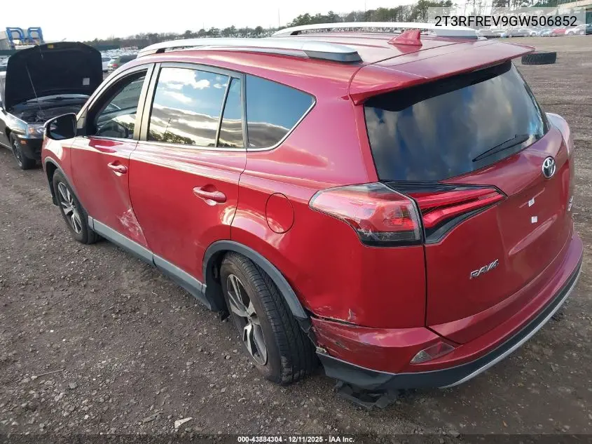 2T3RFREV9GW506852 2016 Toyota Rav4 Xle