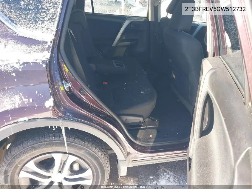 2T3BFREV5GW512732 2016 Toyota Rav4 Le