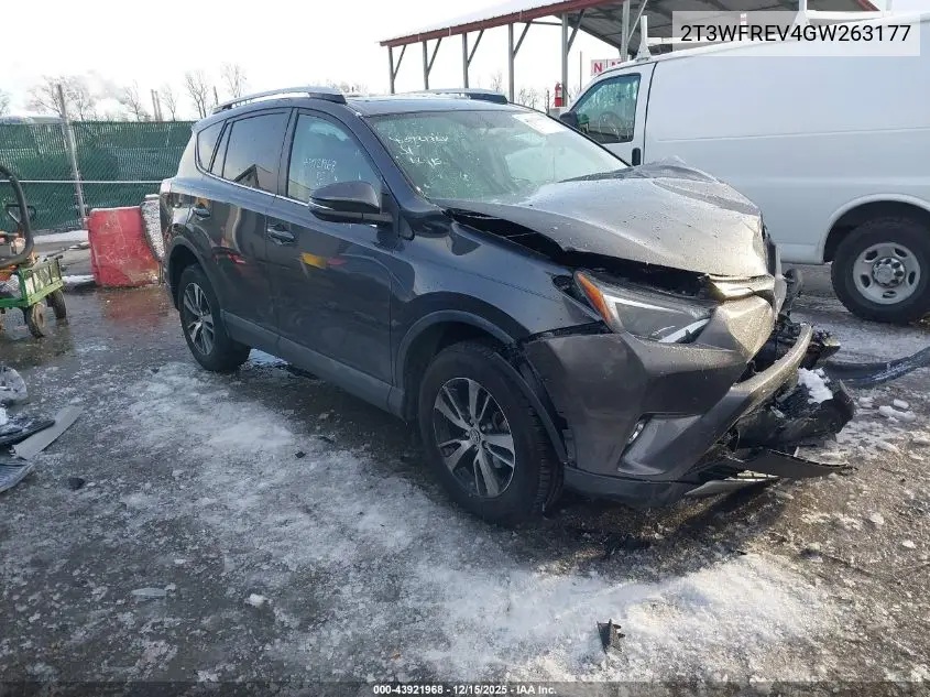 2T3WFREV4GW263177 2016 Toyota Rav4 Xle