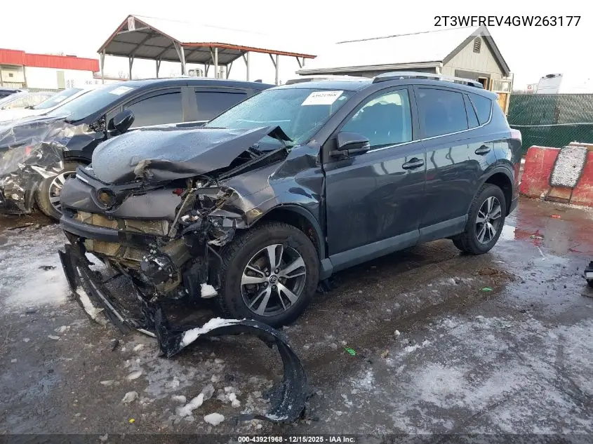 2T3WFREV4GW263177 2016 Toyota Rav4 Xle