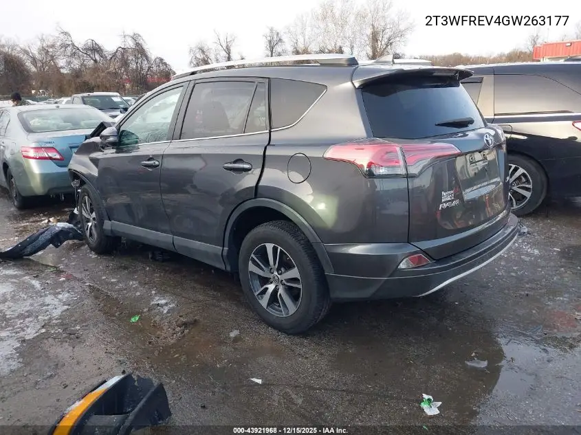 2T3WFREV4GW263177 2016 Toyota Rav4 Xle
