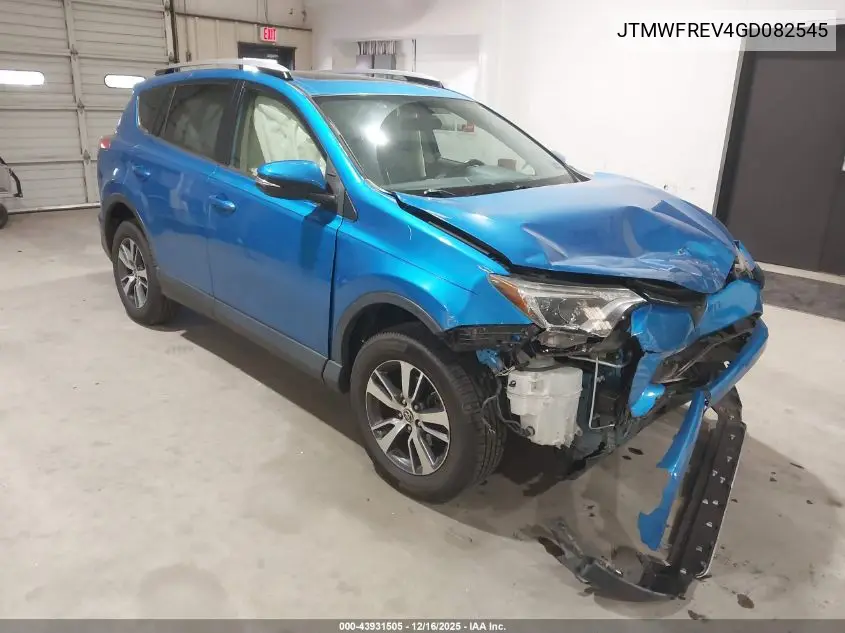 JTMWFREV4GD082545 2016 Toyota Rav4 Xle