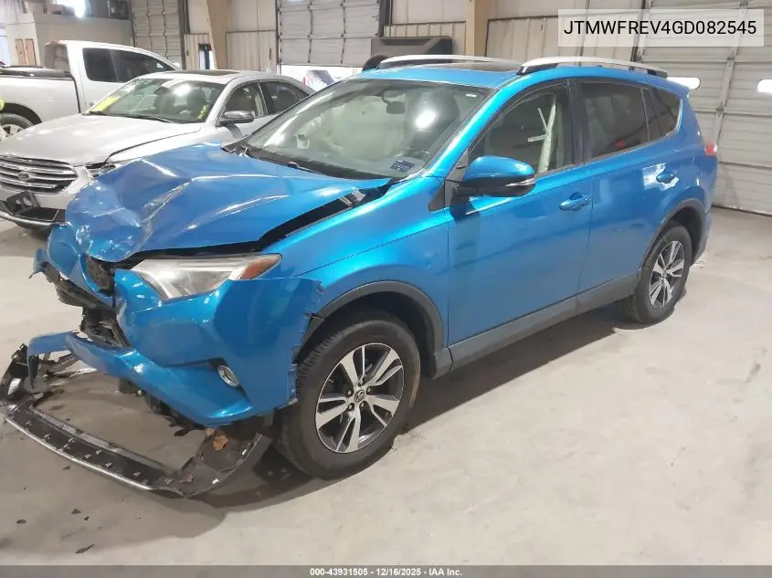 JTMWFREV4GD082545 2016 Toyota Rav4 Xle