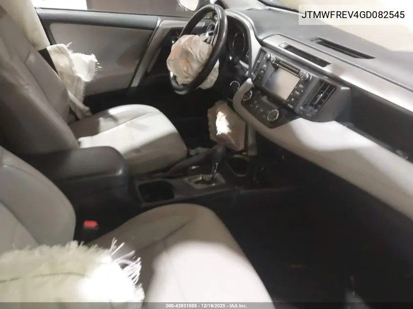 JTMWFREV4GD082545 2016 Toyota Rav4 Xle