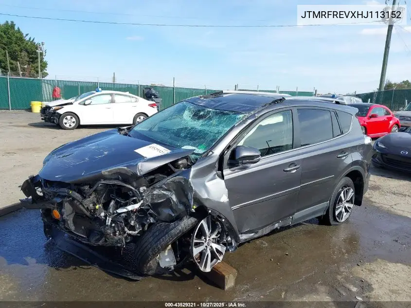 JTMRFREVXHJ113152 2017 Toyota Rav4 Xle