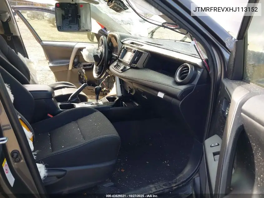 JTMRFREVXHJ113152 2017 Toyota Rav4 Xle