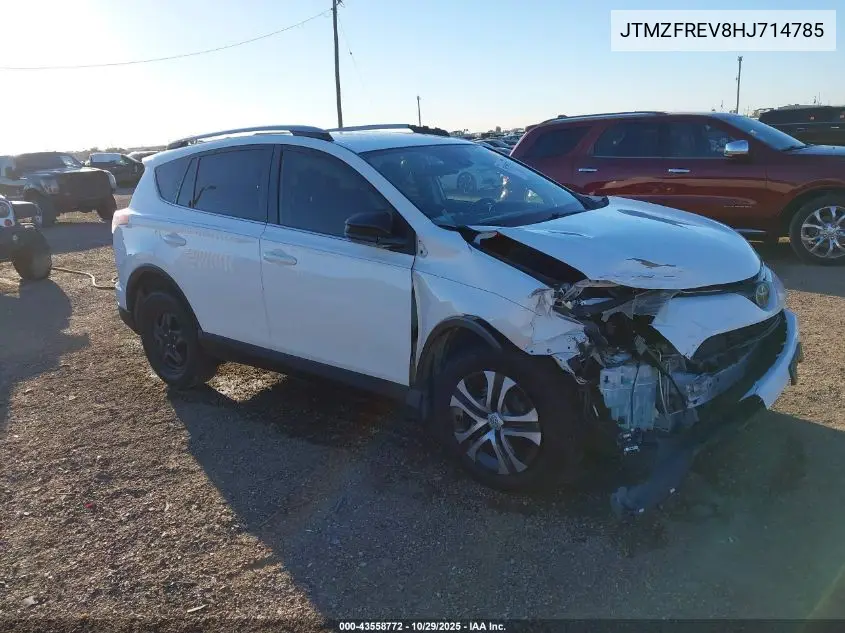 JTMZFREV8HJ714785 2017 Toyota Rav4 Le