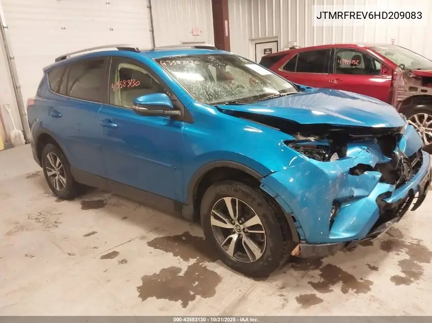 JTMRFREV6HD209083 2017 Toyota Rav4 Xle
