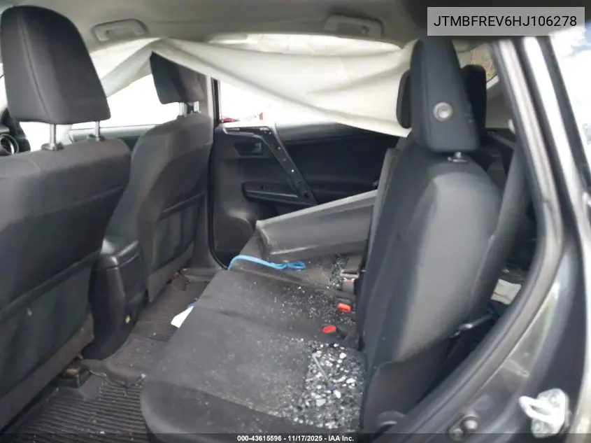 JTMBFREV6HJ106278 2017 Toyota Rav4 Le