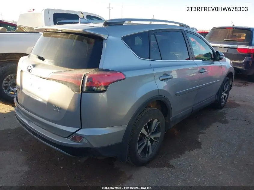 2T3RFREV0HW678303 2017 Toyota Rav4 Xle
