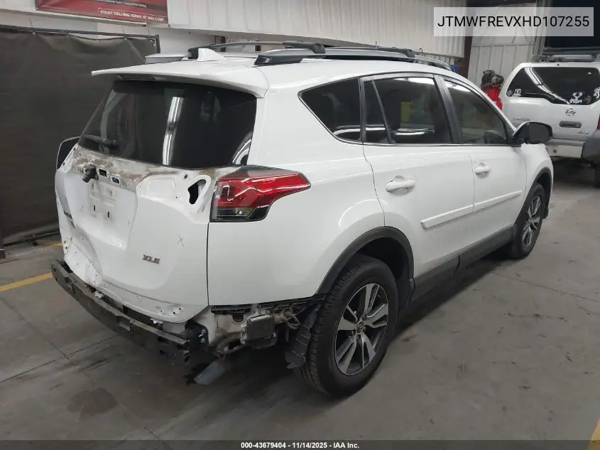 JTMWFREVXHD107255 2017 Toyota Rav4 Xle