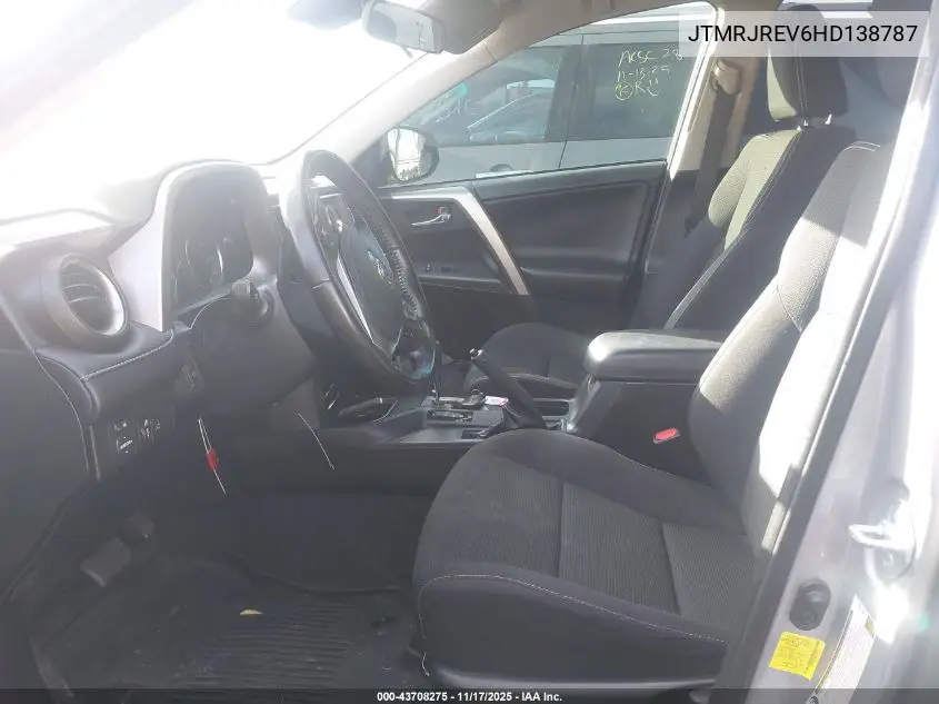 JTMRJREV6HD138787 2017 Toyota Rav4 Hybrid Xle
