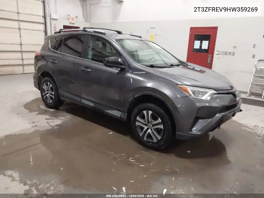 2T3ZFREV9HW359269 2017 Toyota Rav4 Le