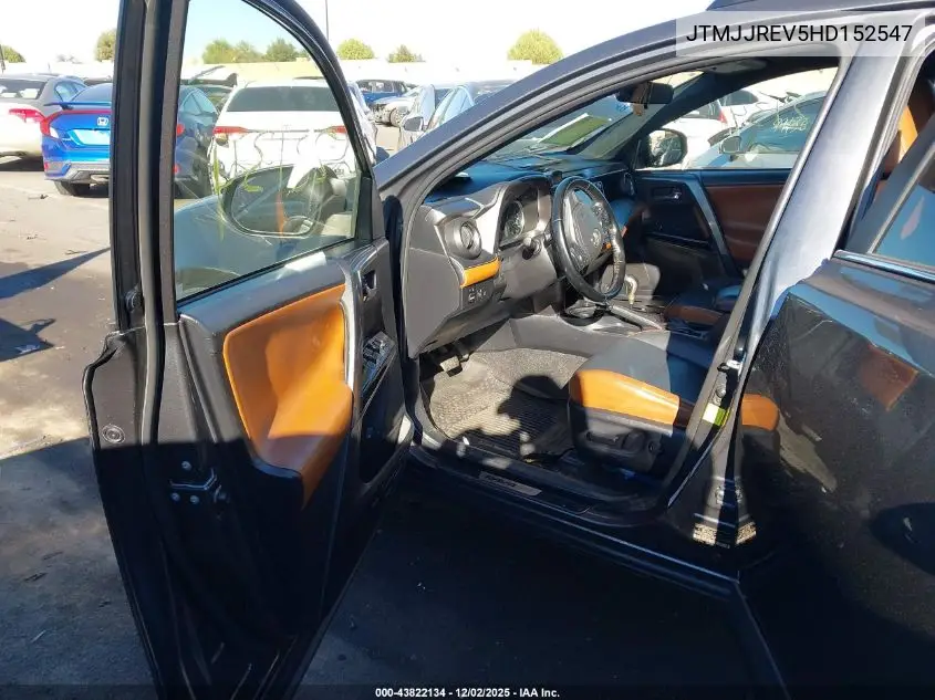 JTMJJREV5HD152547 2017 Toyota Rav4 Hybrid Se
