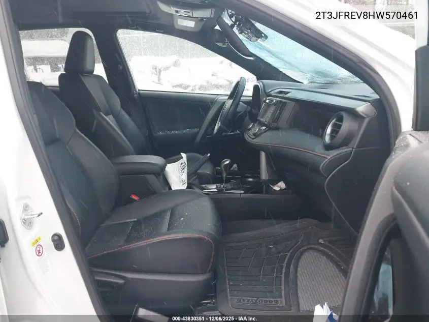 2T3JFREV8HW570461 2017 Toyota Rav4 Se