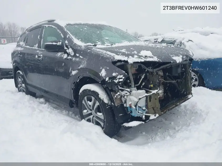 2T3BFREV0HW601240 2017 Toyota Rav4 Le