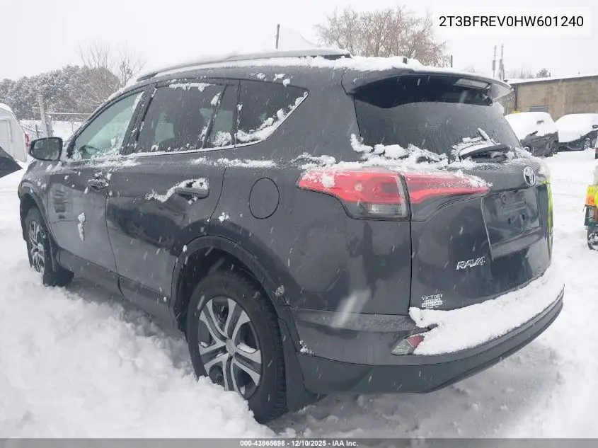 2T3BFREV0HW601240 2017 Toyota Rav4 Le