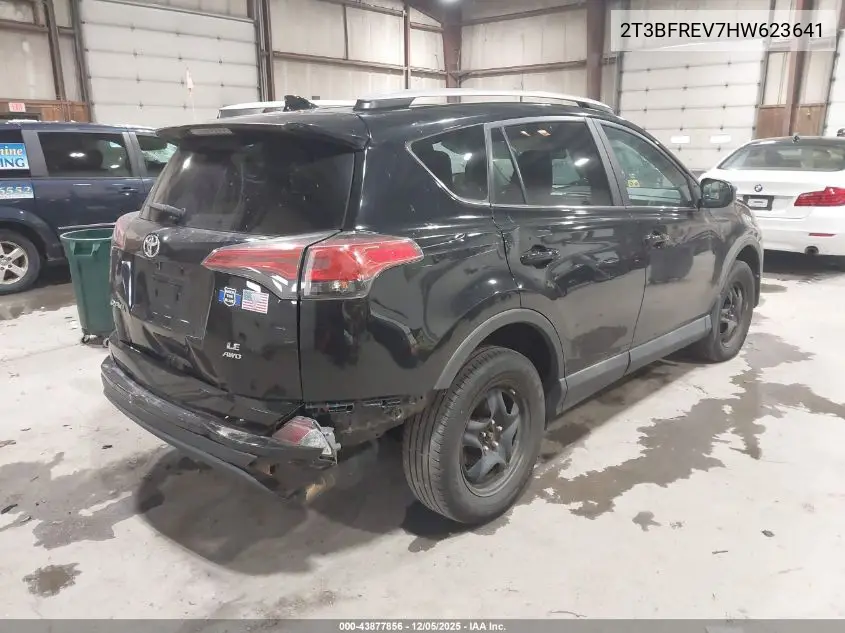 2T3BFREV7HW623641 2017 Toyota Rav4 Le