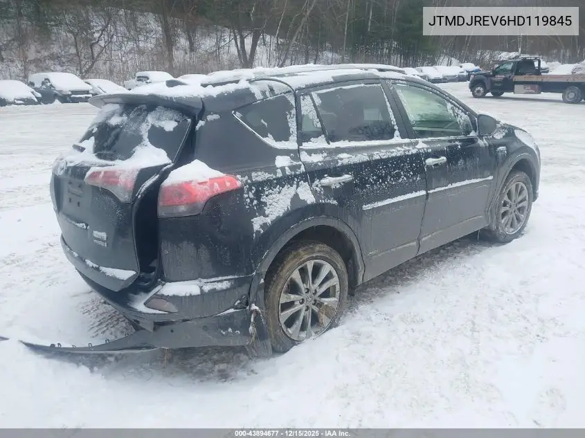 JTMDJREV6HD119845 2017 Toyota Rav4 Hybrid Limited