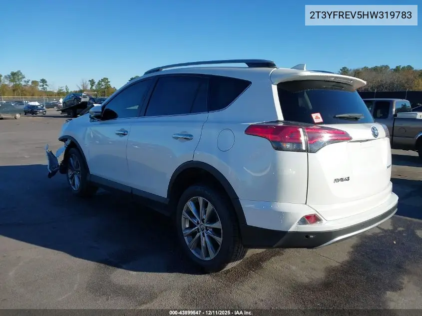 2T3YFREV5HW319783 2017 Toyota Rav4 Limited