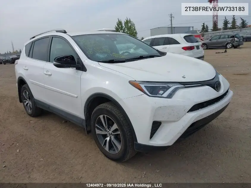 2T3BFREV8JW733183 2018 Toyota Rav4 Le