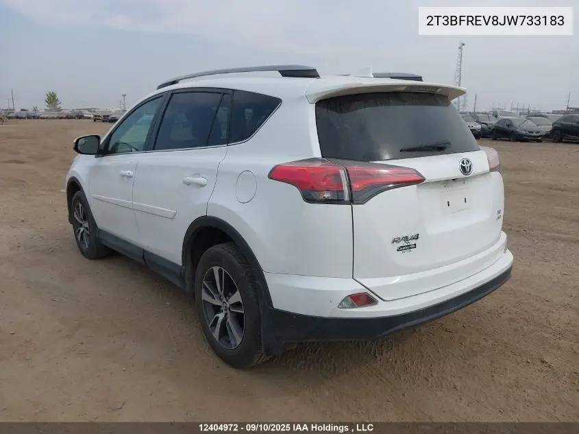 2T3BFREV8JW733183 2018 Toyota Rav4 Le
