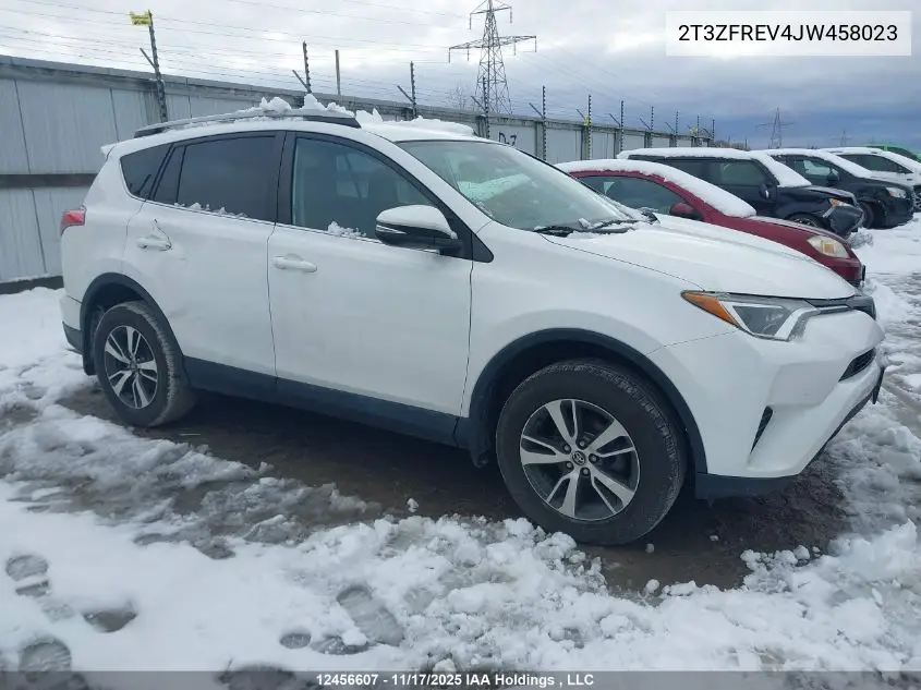2T3ZFREV4JW458023 2018 Toyota Rav4 Le