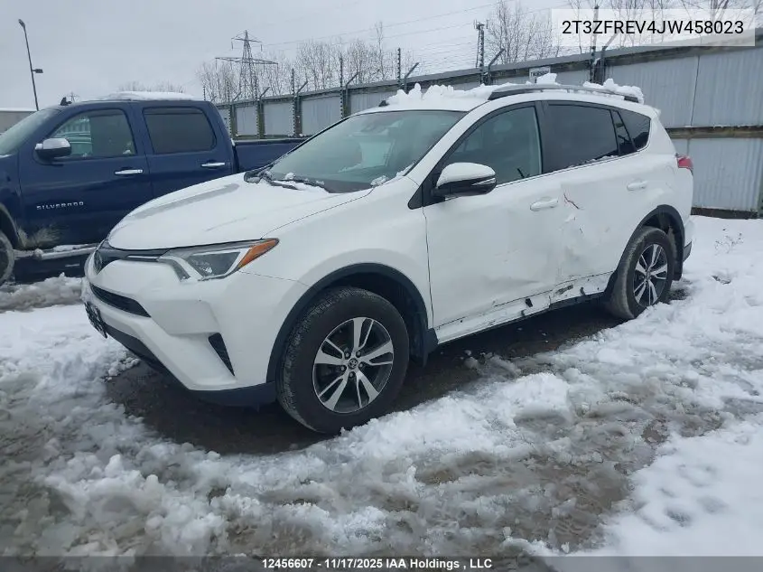 2T3ZFREV4JW458023 2018 Toyota Rav4 Le