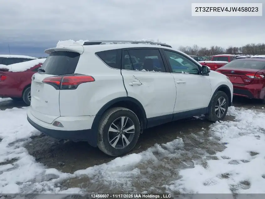 2T3ZFREV4JW458023 2018 Toyota Rav4 Le