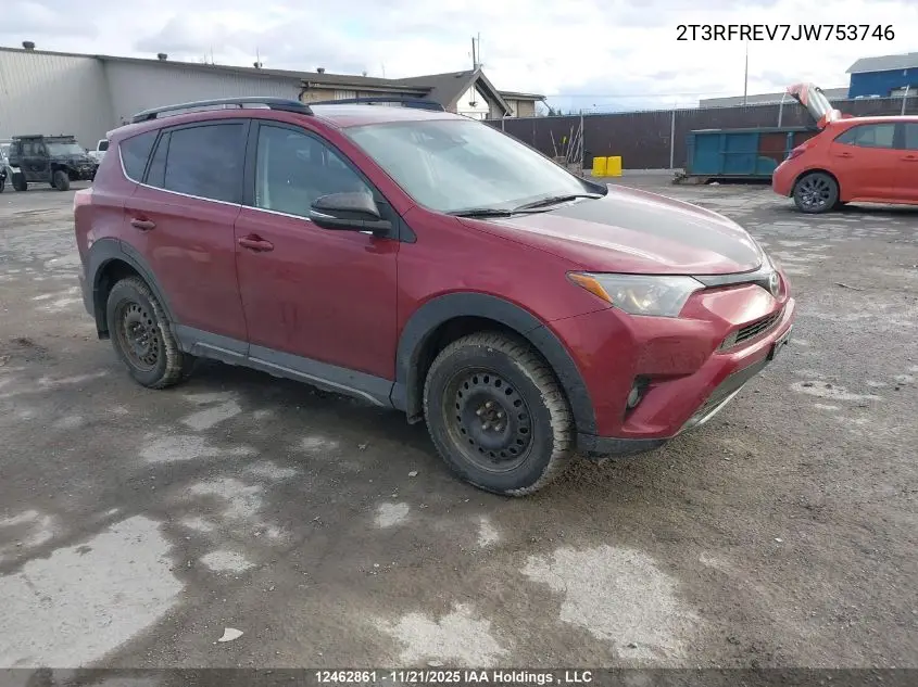 2T3RFREV7JW753746 2018 Toyota Rav4 Xle