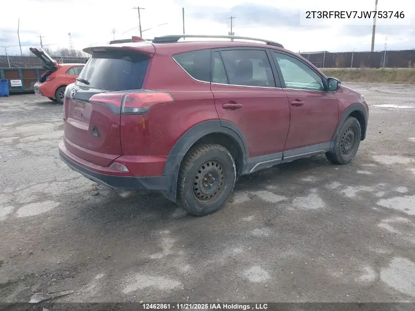 2T3RFREV7JW753746 2018 Toyota Rav4 Xle