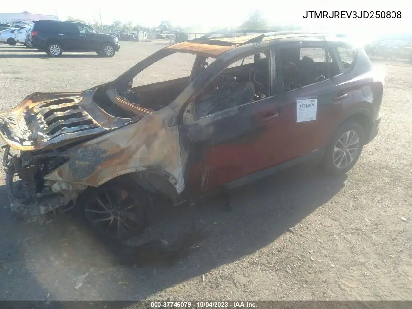 JTMRJREV3JD250808 2018 Toyota Rav4 Hybrid Xle