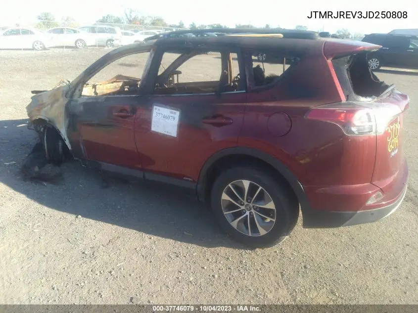 JTMRJREV3JD250808 2018 Toyota Rav4 Hybrid Xle